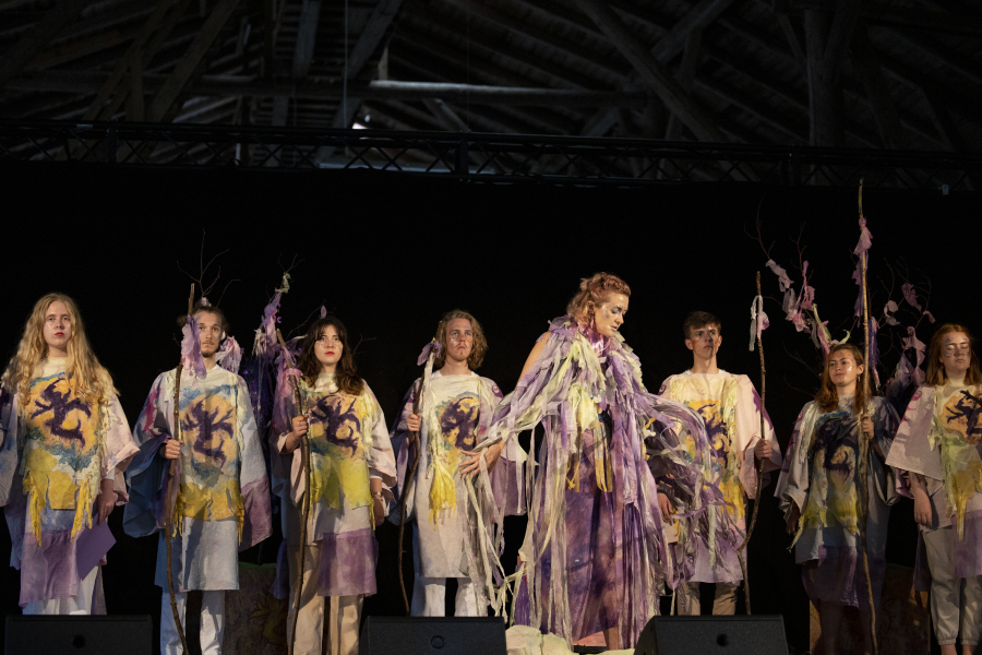 sonja strange. rønnebæksholm, kunstner, performance, kvinde, 