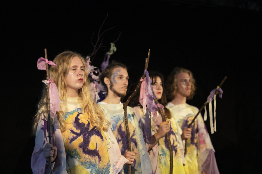 sonja strange. rønnebæksholm, kunstner, performance, kvinde, 