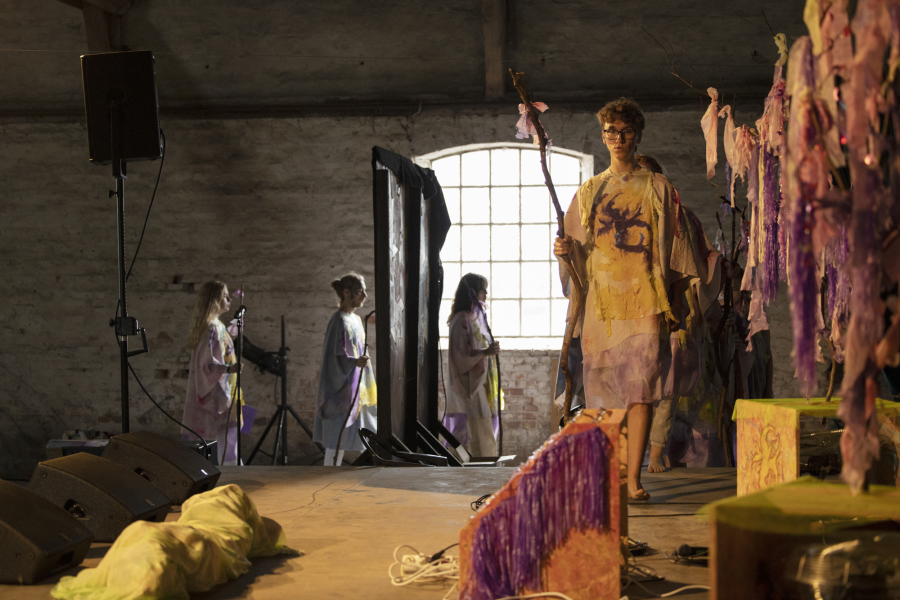 sonja strange, performance art, rønnebæksholm, carl Johan, kunstner, kvinde