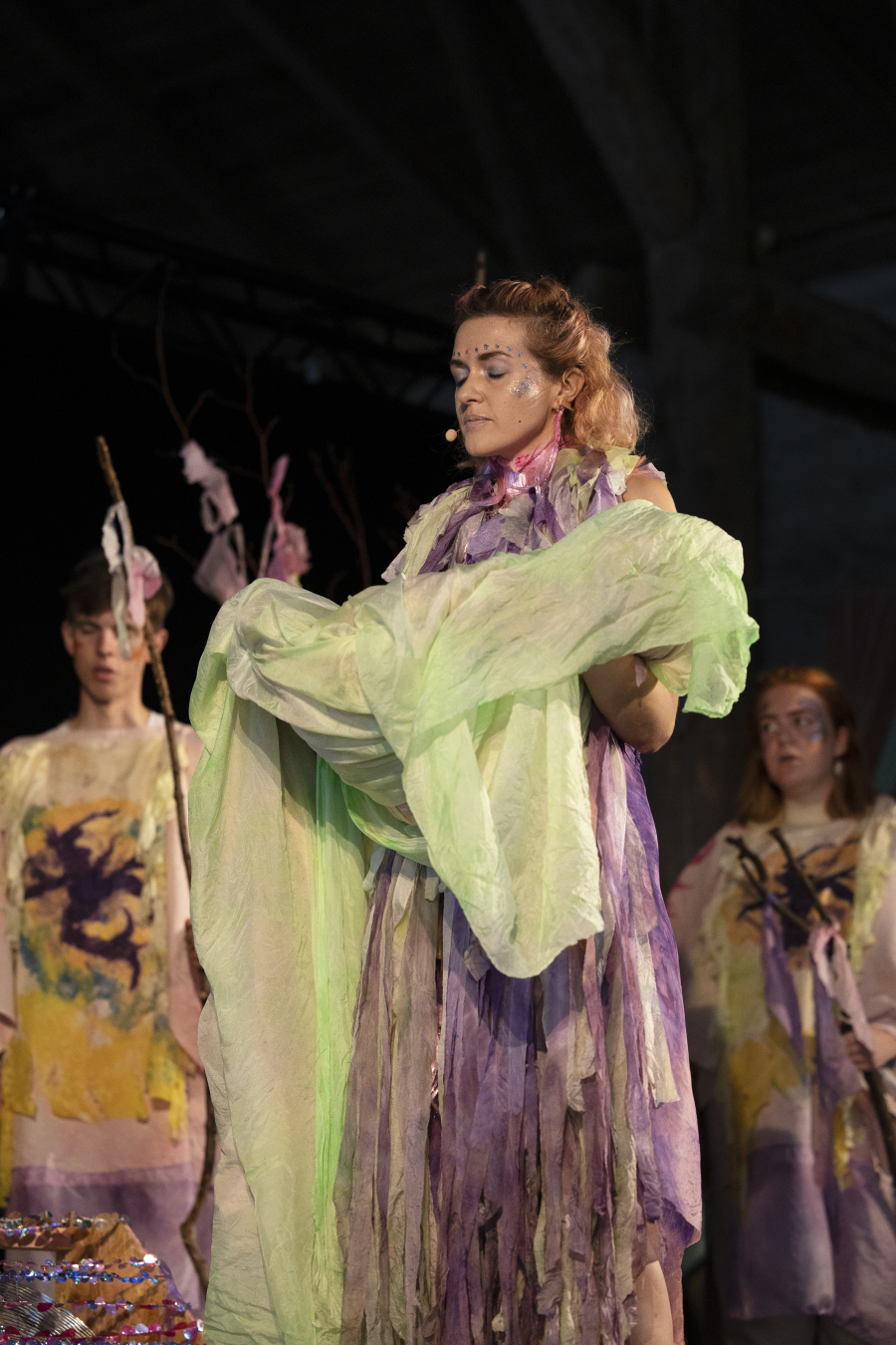 sonja strange. rønnebæksholm, kunstner, performance, kvinde, 