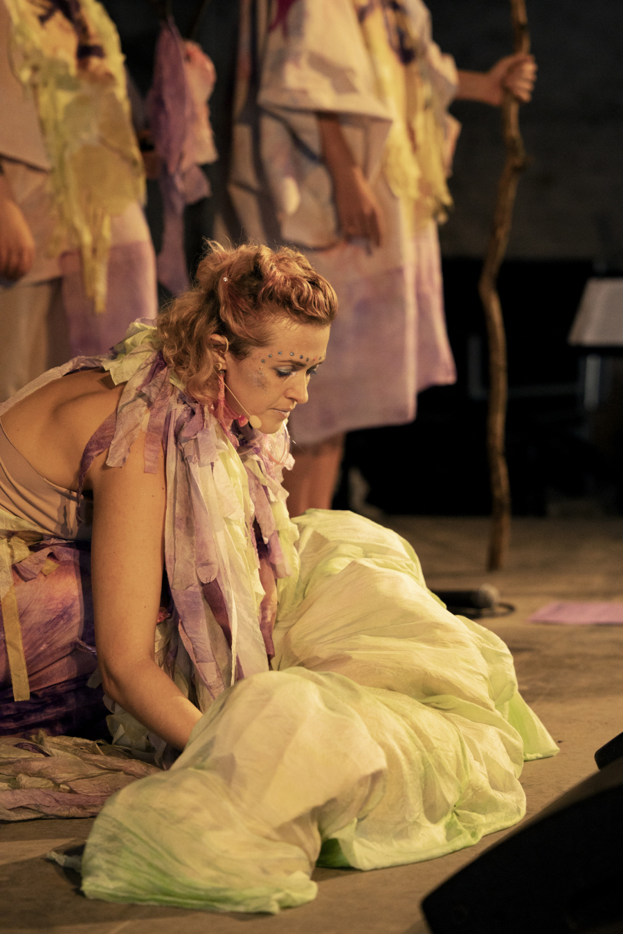 sonja strange. rønnebæksholm, kunstner, performance, kvinde, 